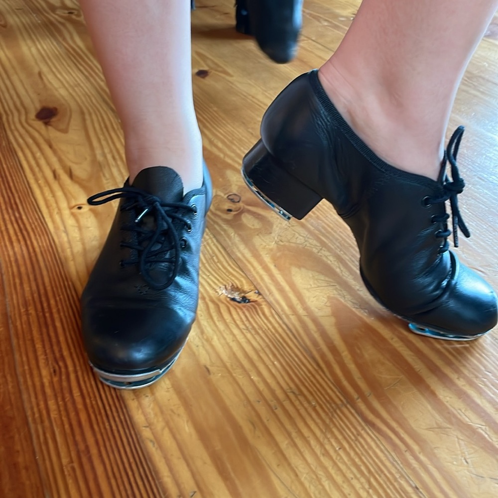 Black Clogging Shoes made to order size 5.5 M